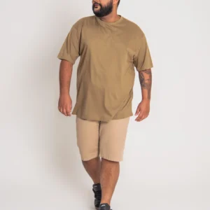 Camiseta Basic Pima Bege